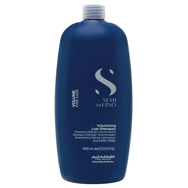 Alfaparf Semi di Lino Volumizing Low Shampoo 1000ml - Capelli Fini