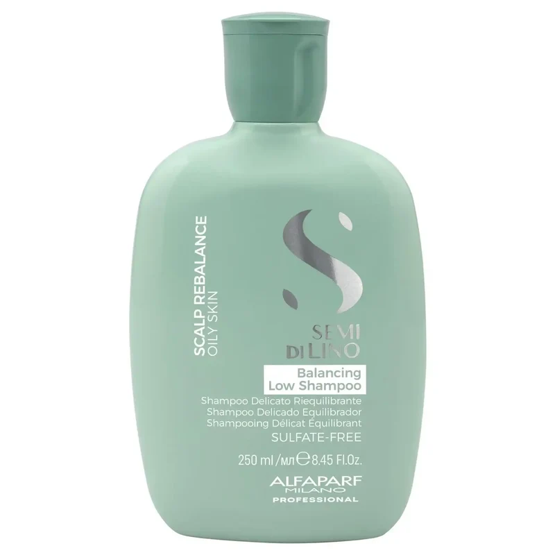 Alfaparf Semi di Lino Balancing Low Shampoo 250ml - Capelli Grassi e Oleosi