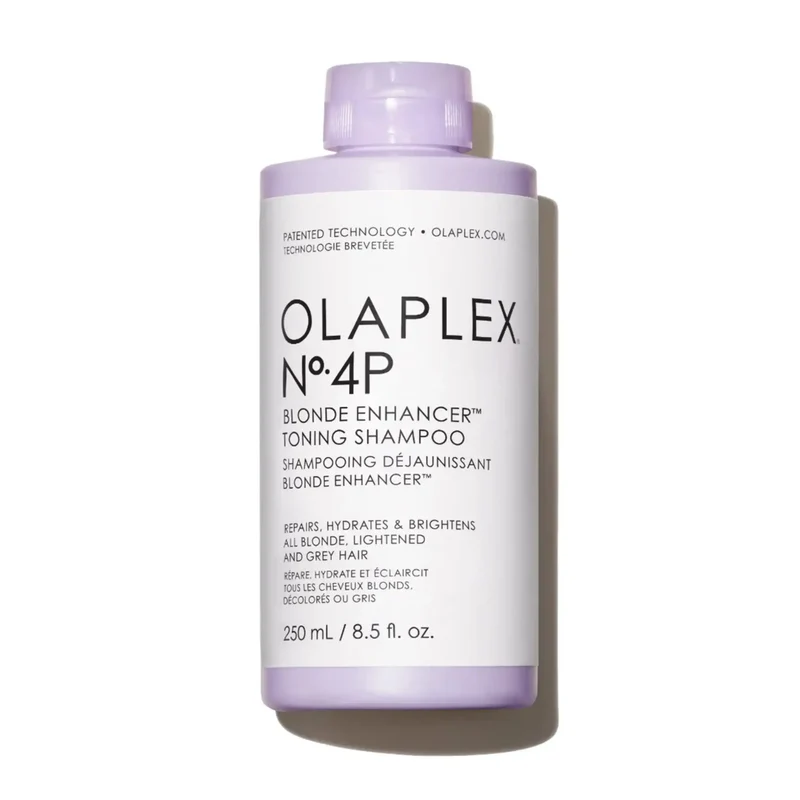 Olaplex Nº.4P Blonde Enhancer Toning Shampoo 250ml - Capelli Biondi e Grigi - Antigiallo