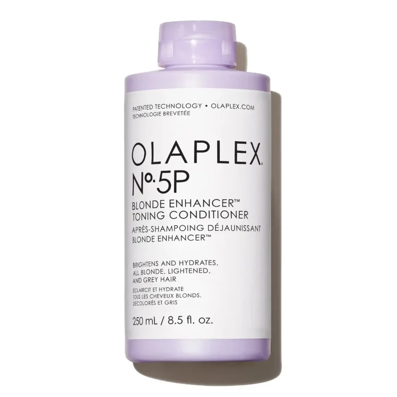 Olaplex Nº.5P Blonde Enhancer Toning Conditioner 250ml – Balsamo Tonalizzante Antigiallo per Capelli Biondi e Grigi