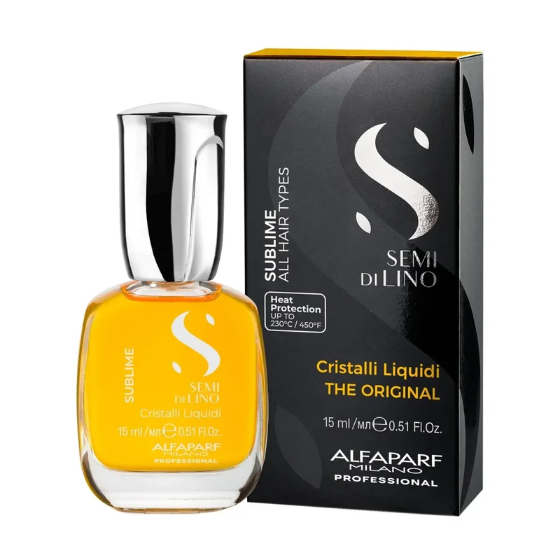 Alfaparf Milano Semi di Lino Sublime Cristalli Liquidi - Tutti i Tipi di Capelli