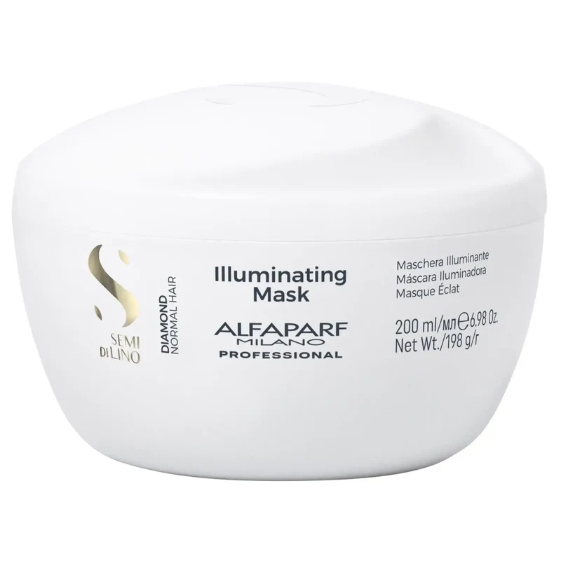 Alfaparf Semi di Lino Illuminating Mask 200ml - Tutti i Tipi di Capelli