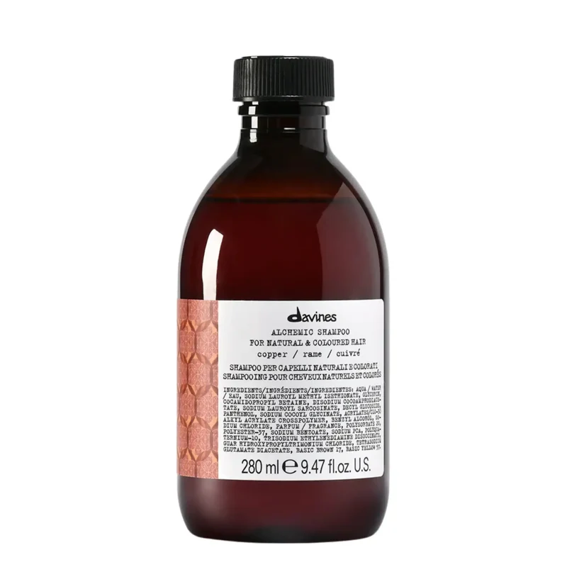Davines Alchemic Shampoo Rame 280ml – Shampoo Riflessante per Capelli Ramati