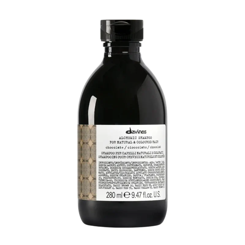 Davines Alchemic Shampoo Cioccolato 280ml - Per capelli castani e neri