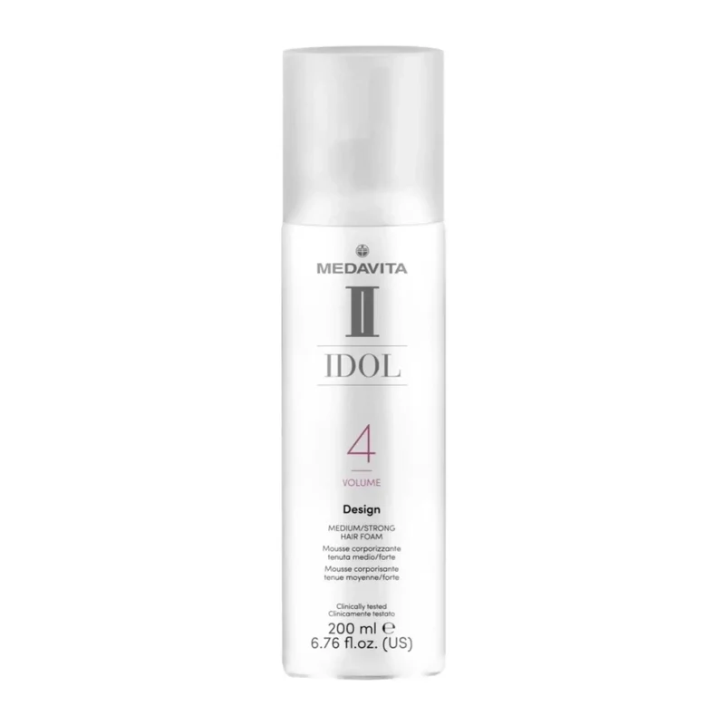 Medavita Idol Volume Design Hair Foam 200ml - Mousse corporizzante tenuta medio/forte