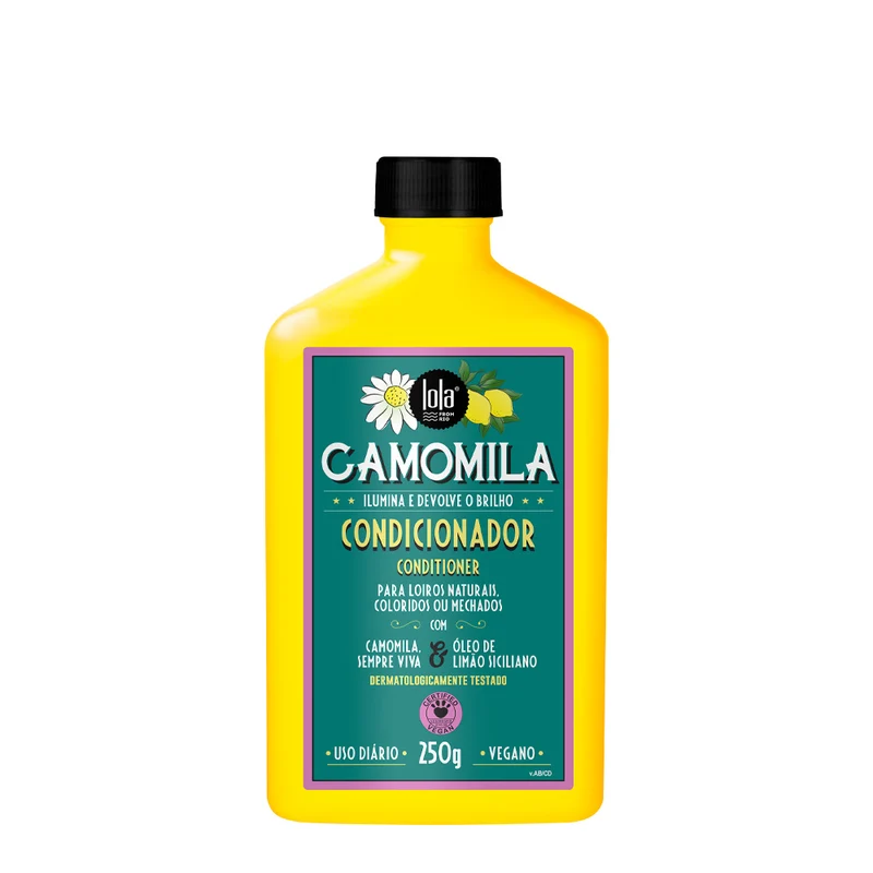 Lola From Rio Camomila Condicionador 250ml - balsamo capelli biondi naturali colorati o con mèches