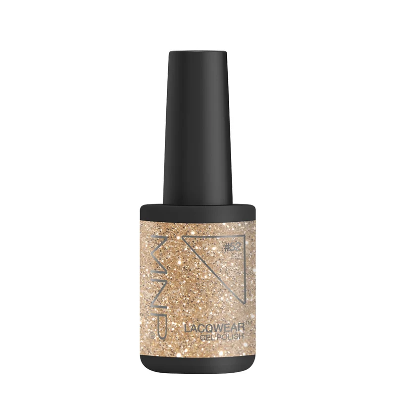 My Nail Pro Lacqwear Gel Polish 52 Glitter Gold 10ml - smalto semipermanente