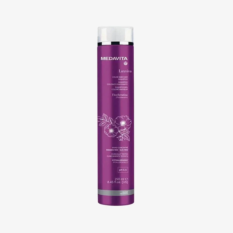 Medavita Luxviva Shampoo Colorato Ravvivante Argento 250ml