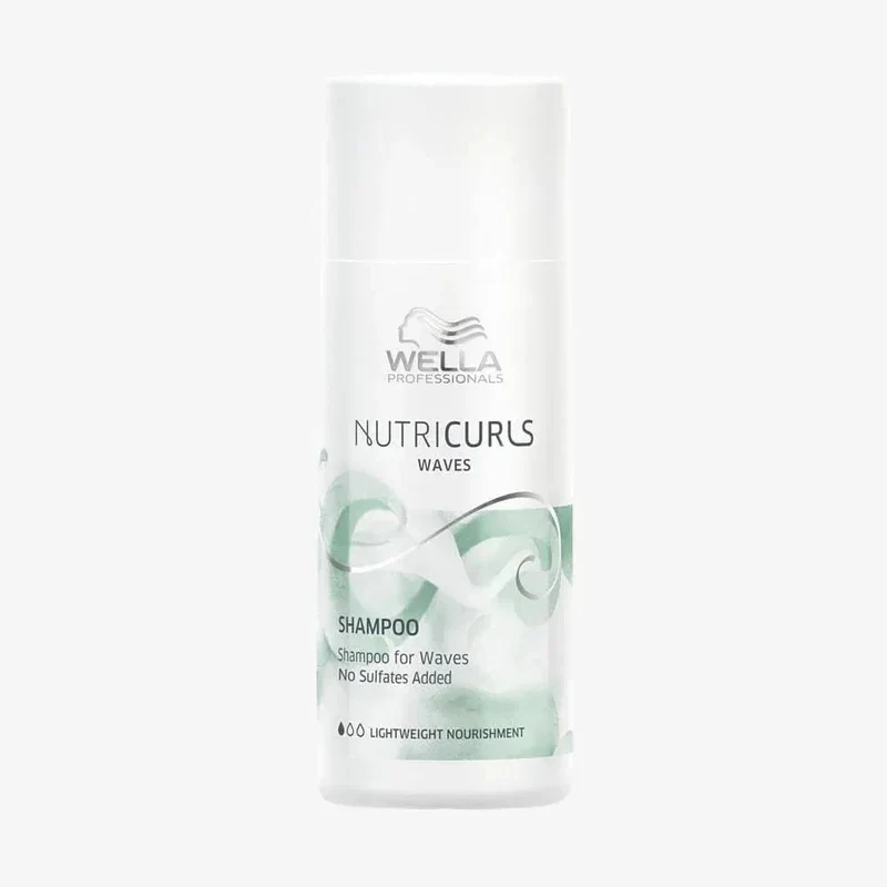 Wella Professionals NutriCurls Shampoo Capelli Mossi 50ml