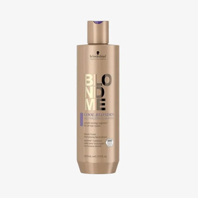 Schwarzkopf Blondme Cool Blondes Neutralising Shampoo antigiallo 300ml