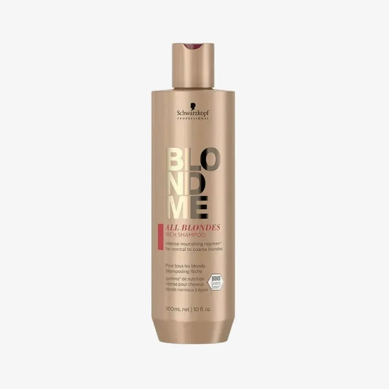 Schwarzkopf Blondme All Blondes Rich Shampoo capelli biondi 300ml