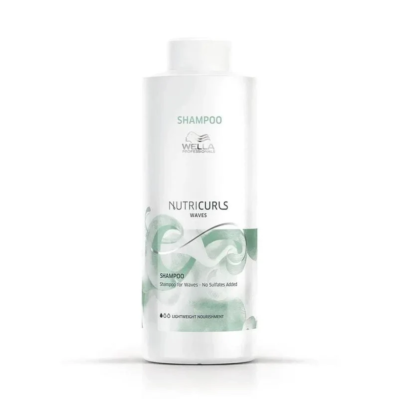 Wella Professionals NutriCurls Shampoo Capelli Mossi 1000ml