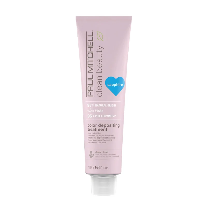 Paul Mitchell Clean Beauty Color Depositing Treatment Sapphire 150ml - trattamento colorante
