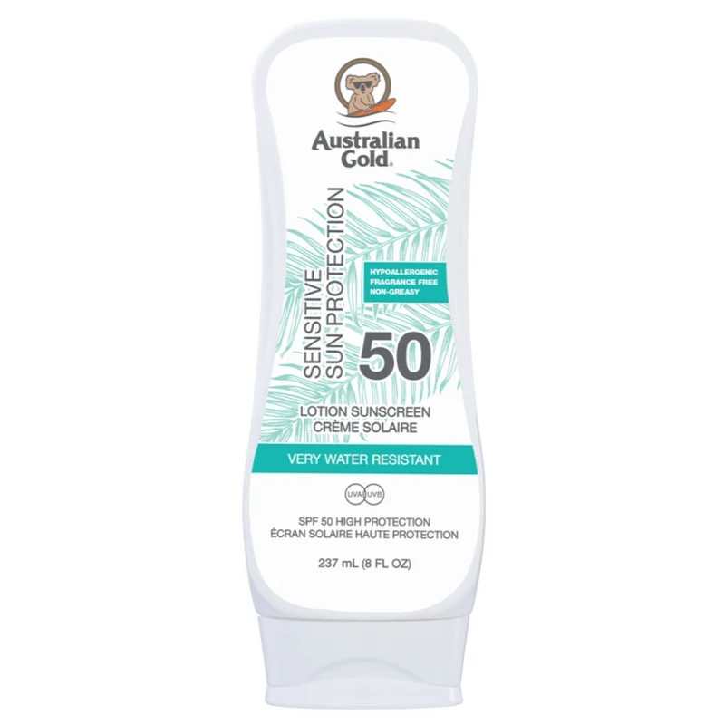 AUSTRALIAN GOLD LOZIONE SENSITIVE SKIN SPF50 237ML