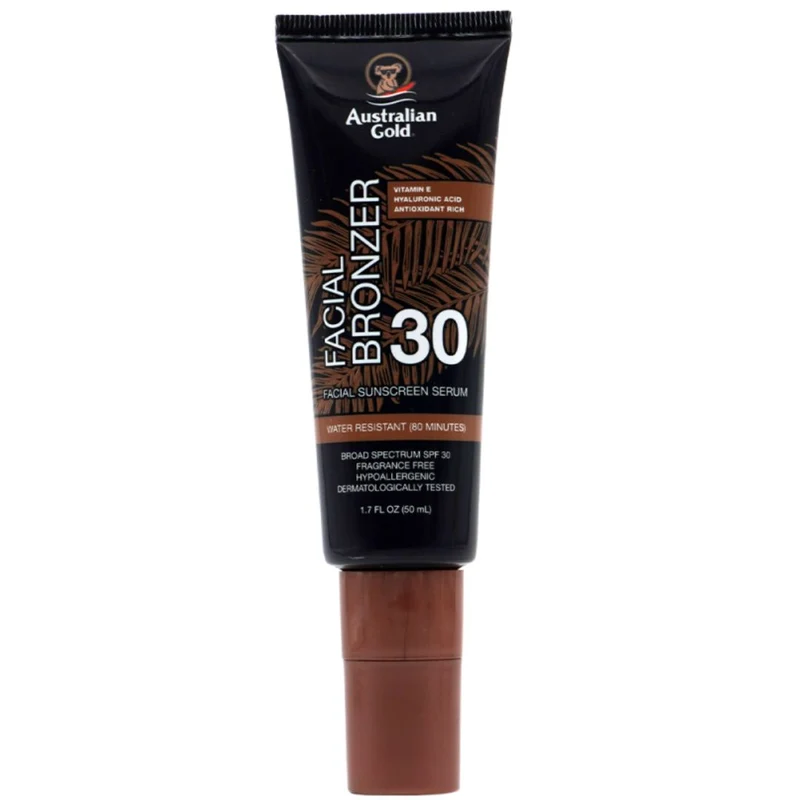 AUSTRALIAN GOLD BRONZING FACIAL SERUM SPF30 50ML
