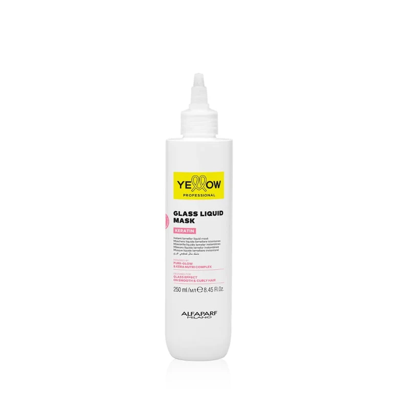 ALFAPARF YELLOW KERATIN GLASS LIQUID MASK 250ML