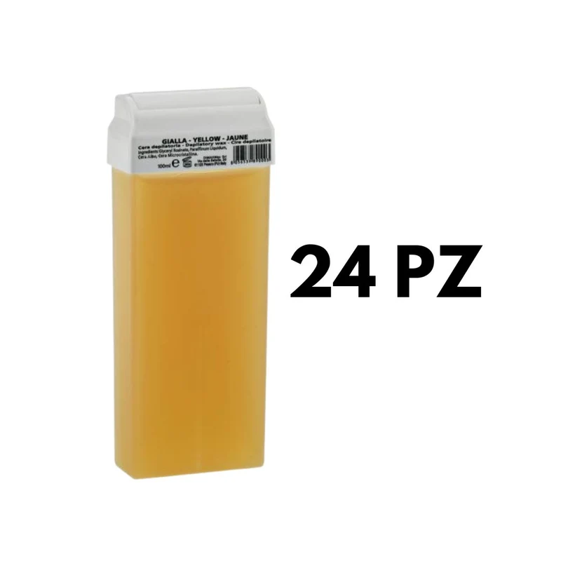 CERA DEPILAZIONE 100ML GIALLA MIELE 24PZ
