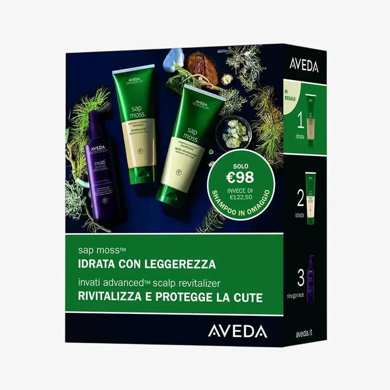 Aveda Sap Moss Sap Moss e Invati Advanced Scalp Revitalizer Set