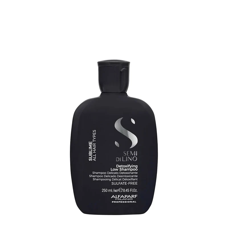 Alfaparf Milano Semi Di Lino Sublime Detoxifying Low Shampoo 250ml - shampoo delicato detossinante