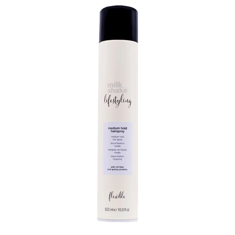 Z.one Concept Milk Shake Lifestyling Medium Hold Hairspray 500ml - lacca tenuta media