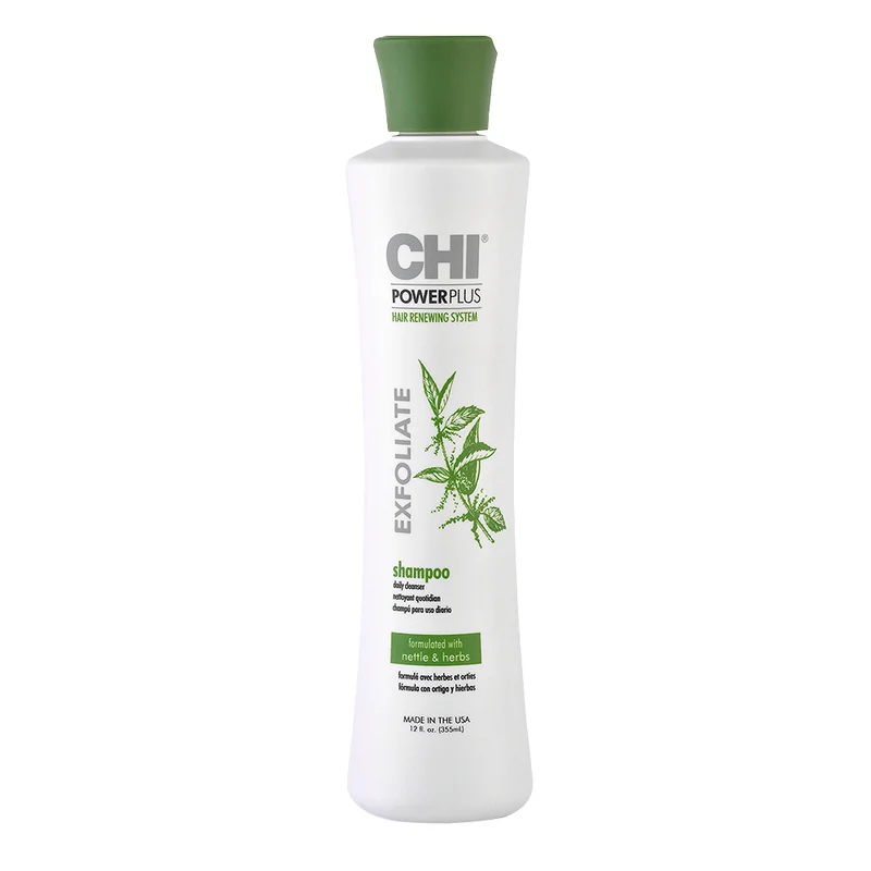 CHI Powerplus Exfoliate Shampoo 355ml - shampoo esfoliante e anticaduta