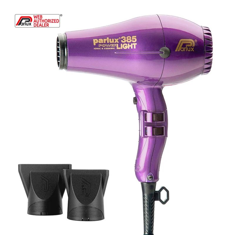 Parlux 385 Powerlight Ionic & Ceramic Viola - asciugacapelli