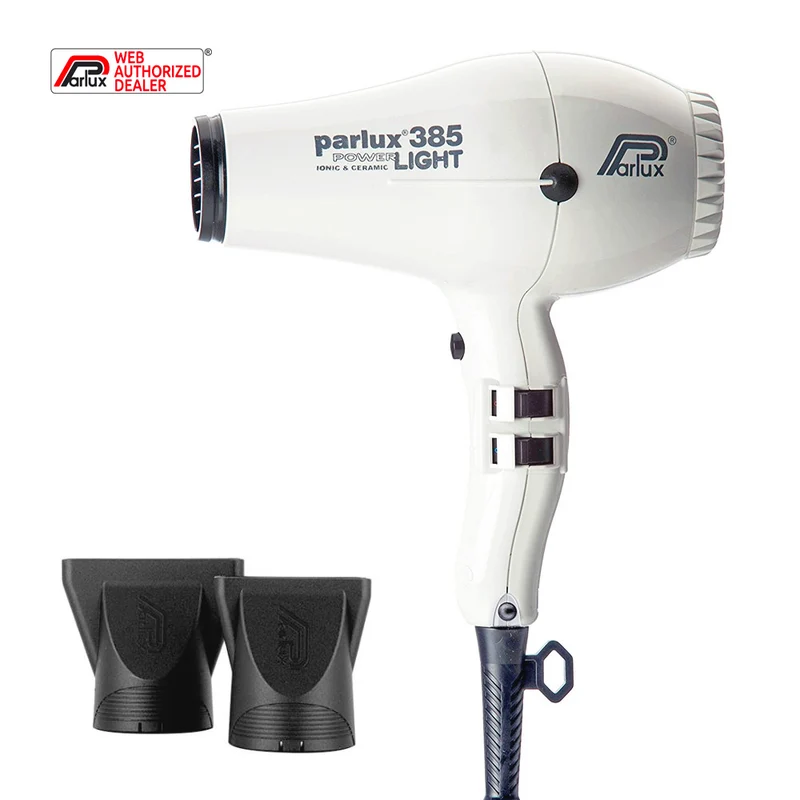 Parlux 385 Powerlight Ionic & Ceramic Bianco - asciugacapelli