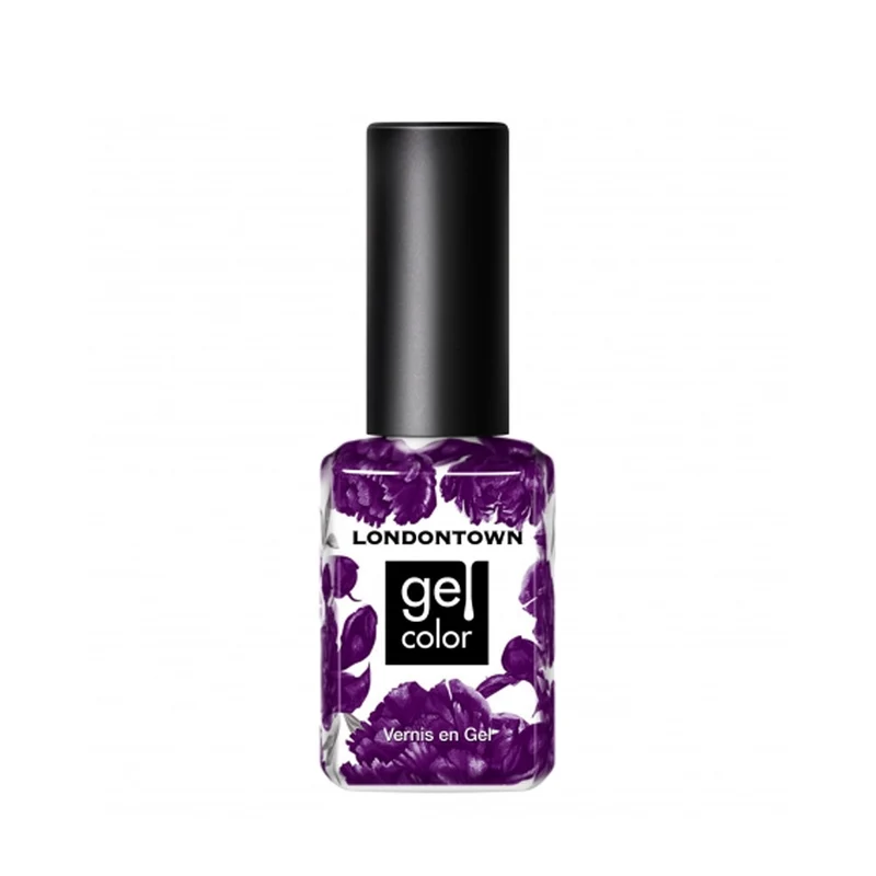 Londontown Gel Color Portobello Plum 12ml - smalto semipermanente viola scuro