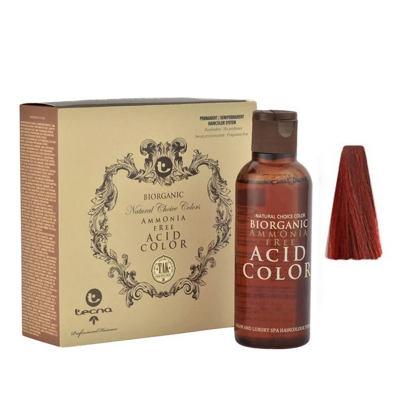 6.26 Biondo Scuro Rosso Irisée Tecna NCC Biorganic Acid Color 3x130ml