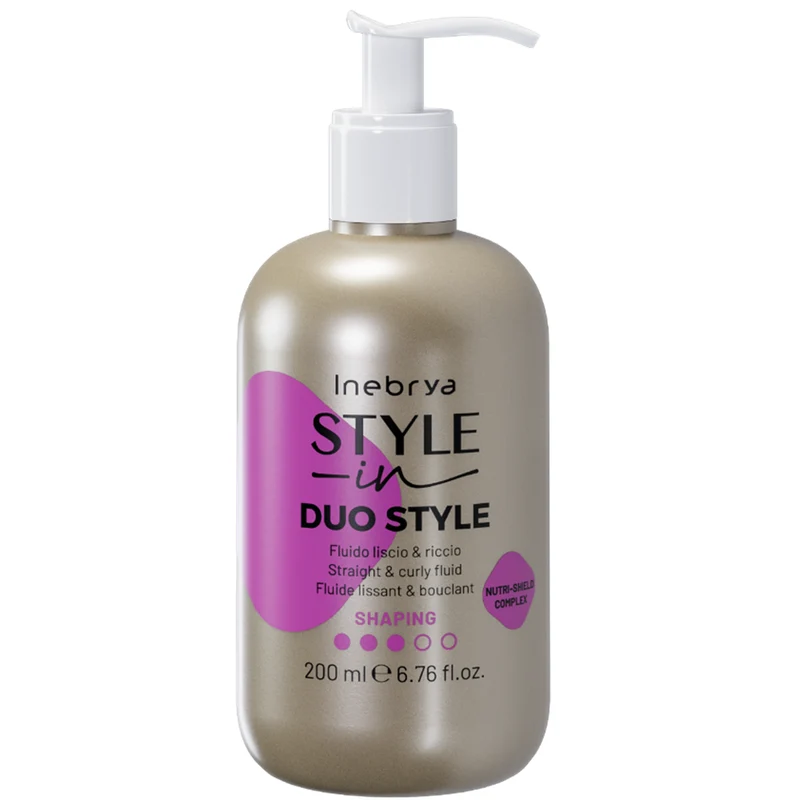 INEBRYA DUO STYLE FLUIDO LISCIO RICCIO CREAM STYLE-IN 200ML
