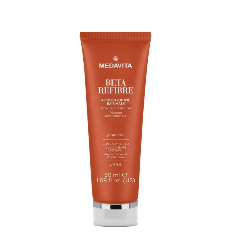 Medavita Beta Refibre Maschera Restitutiva 50ml - Capelli Danneggiati