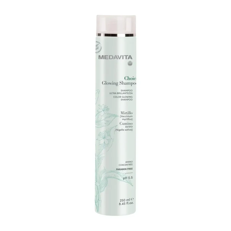 Medavita Choice Glowing Shampoo 250ml - Ultra-brillantezza per tutti i tipi di capelli