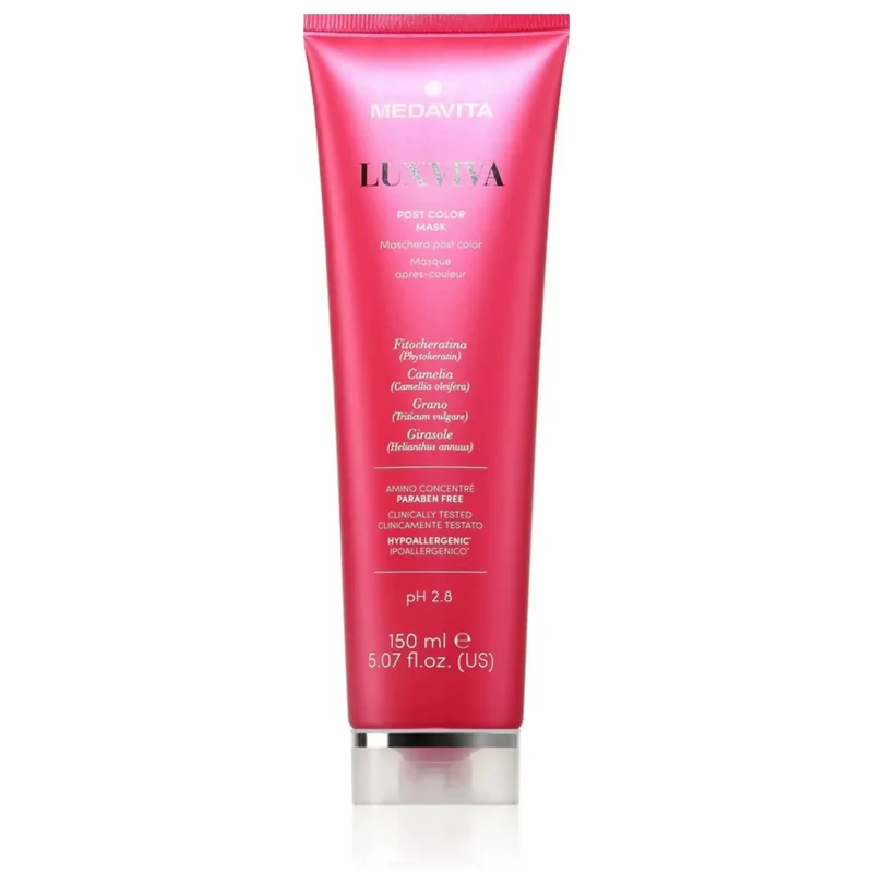 Medavita Luxviva Mask post color 150ml - Maschera per capelli colorati