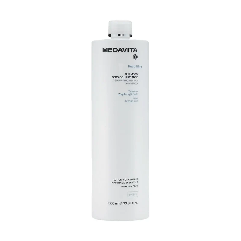 Medavita Requilibre Shampoo sebo-equilibrante 1000ml - Per Capelli Grassi e Cute Grassa e Cute Seborroica