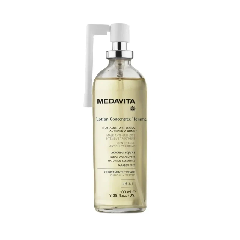 Medavita Trattamento intensivo anticaduta uomo 100ml - Spray per la caduta dei capelli
