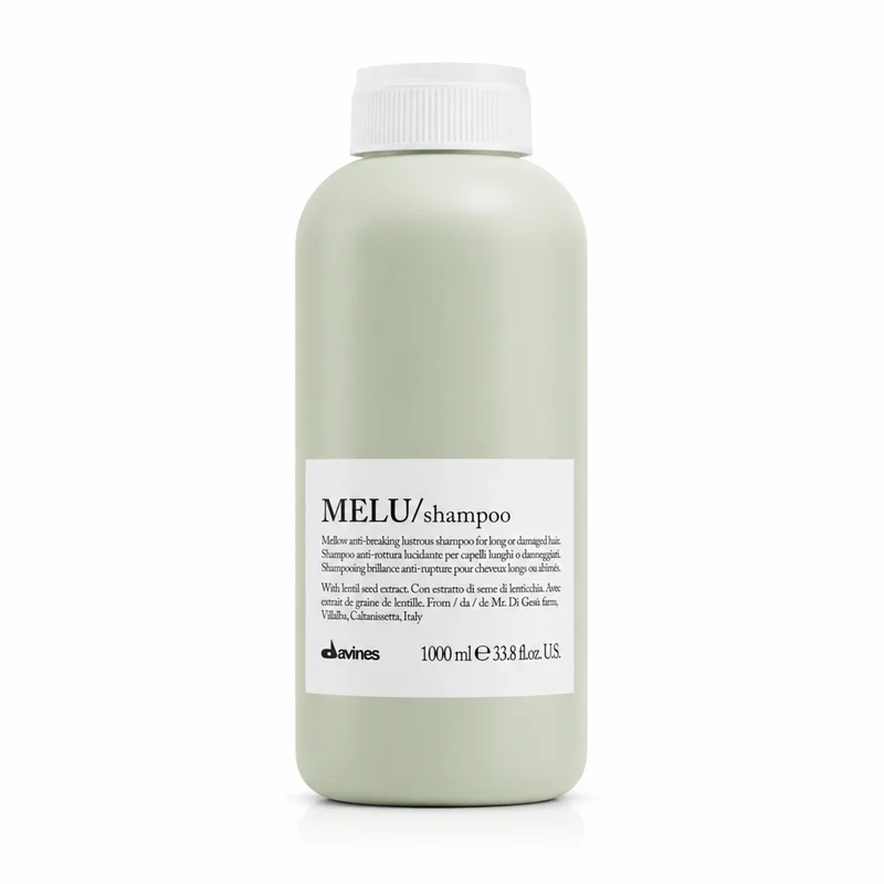 Davines Melu Shampoo 1000ml - Antirottura - Capelli Fragili o Danneggiati