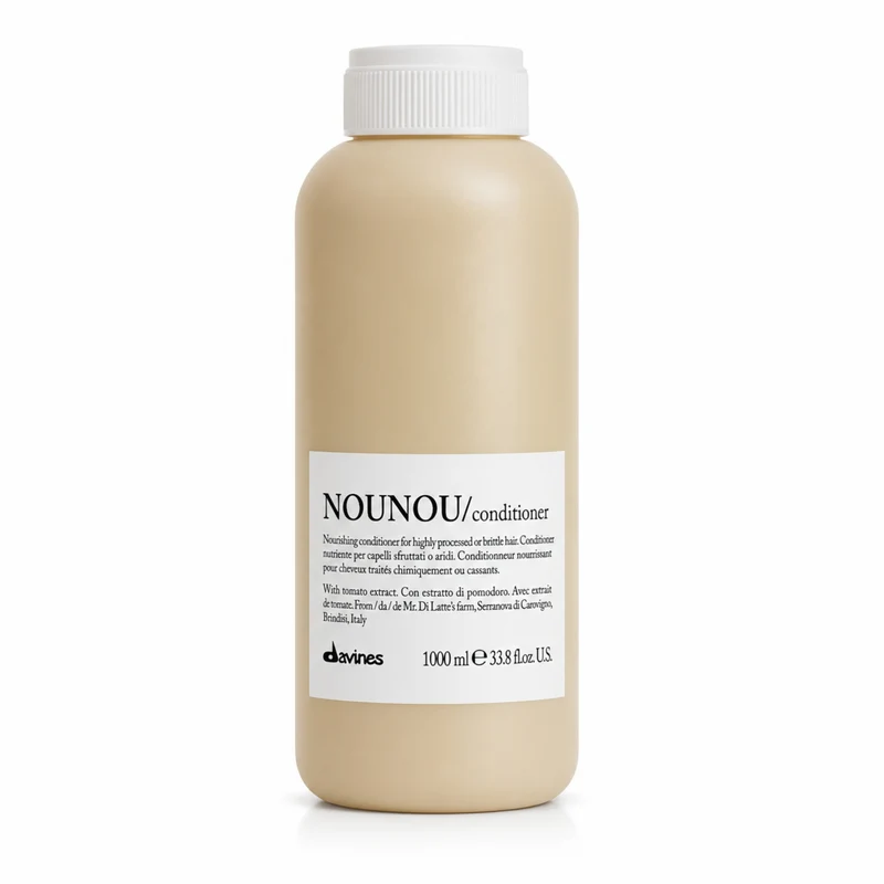 Davines Nounou Conditioner 1000ml - Balsamo per Capelli Danneggiati dal Colore