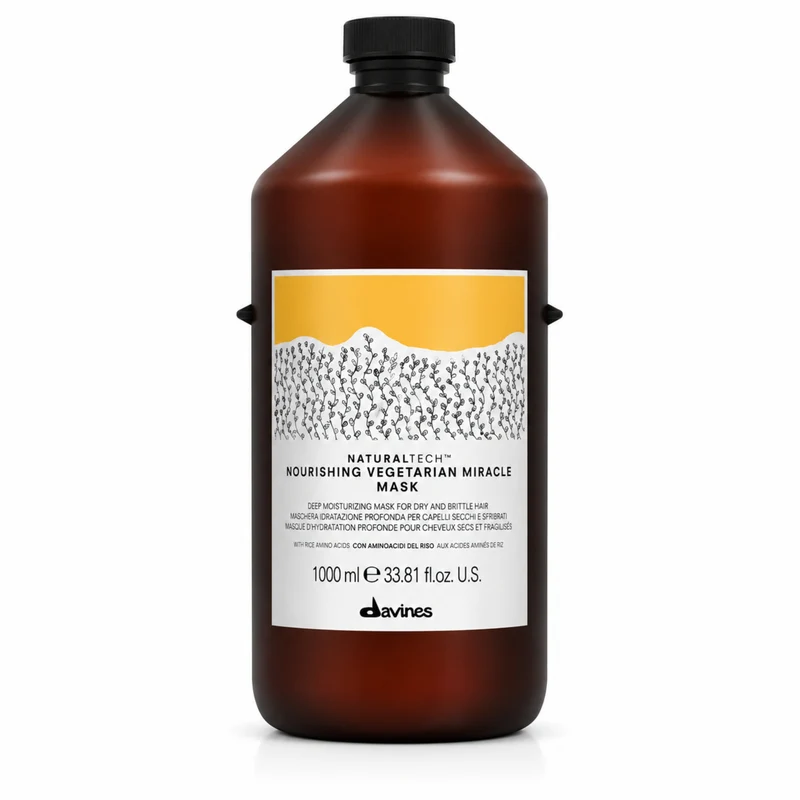 Davines Nourishing Vegetarian Miracle Mask 1000ml - Capelli Secchi