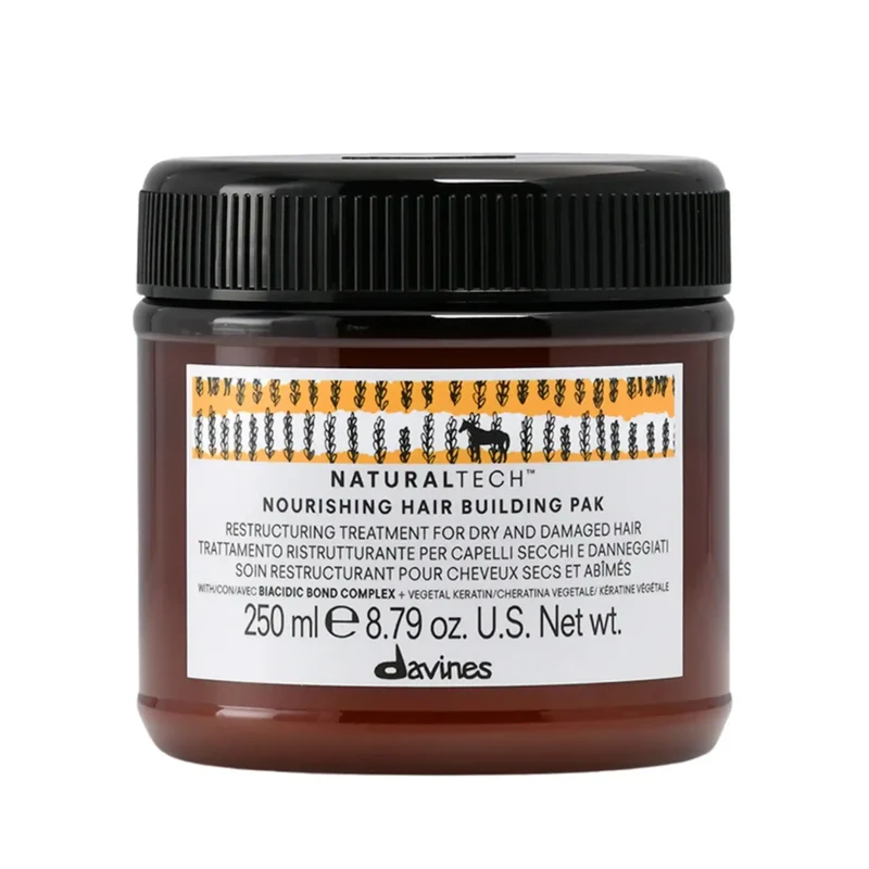 Davines Nourishing Hair Building Pack 250ml maschera ristrutturante per capelli secchi