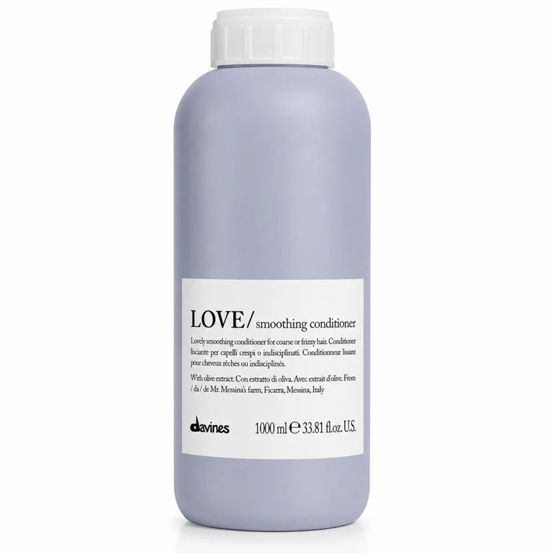 Davines Love Smoothing Conditioner 1.000ml - per Capelli Indisciplinati Mossi Crespi