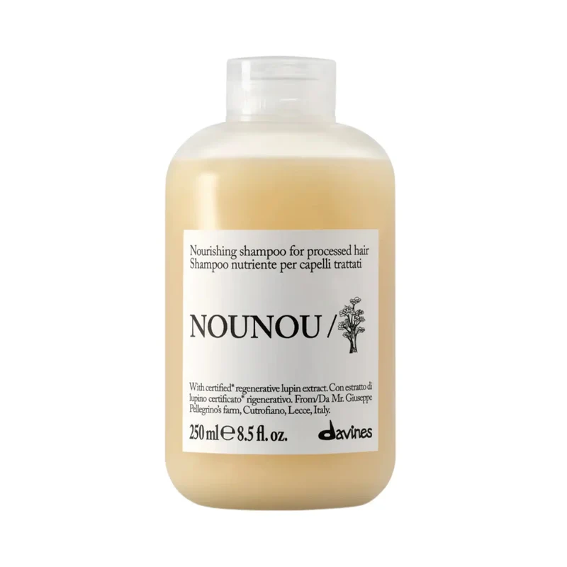 Davines Nounou Shampoo 250ml per Capelli Decolorati o Danneggiati dal colore
