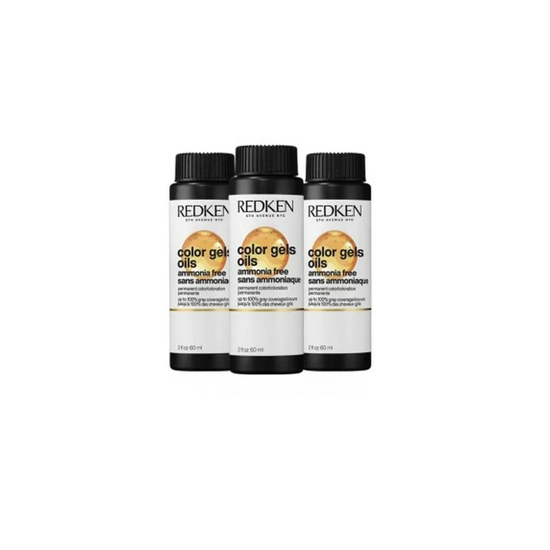 Pysyvä väriaine Redken Color Gel Oils Nº 04NCh - 4.015 Nº 04nch - 4.015 60 Ml X 3 x 60 ml (3 osaa)