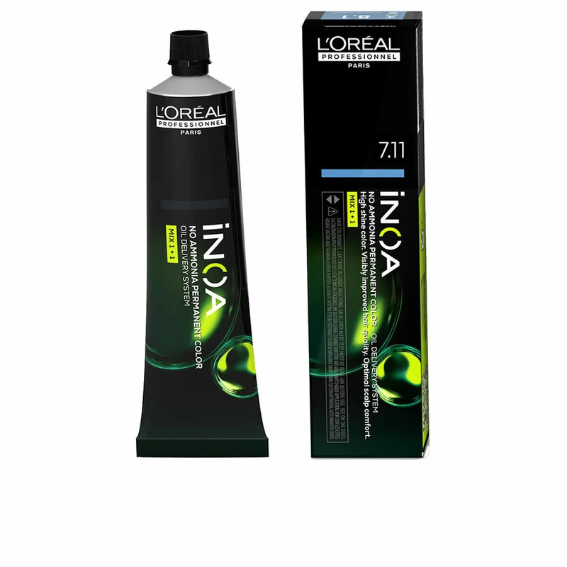 Pysyvä väriaine L'Oreal Professionnel Paris Inoa Nº 7.11 60 g