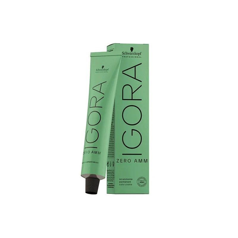 Pysyvä väriaine Schwarzkopf Igora Zero Amm Nº 9-1 Ultravaalea Ash 60 ml