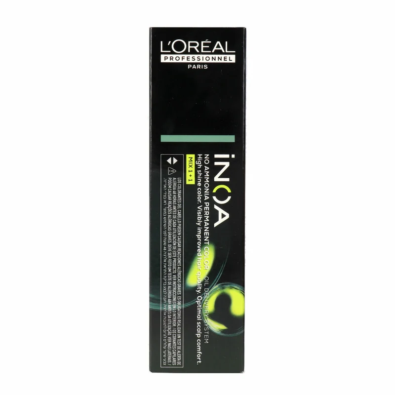 Pysyvä väriaine L'Oreal Professionnel Paris Inoa Vaalea tuhkansävyinen kastanjanruskea Nº 5.17 60 g