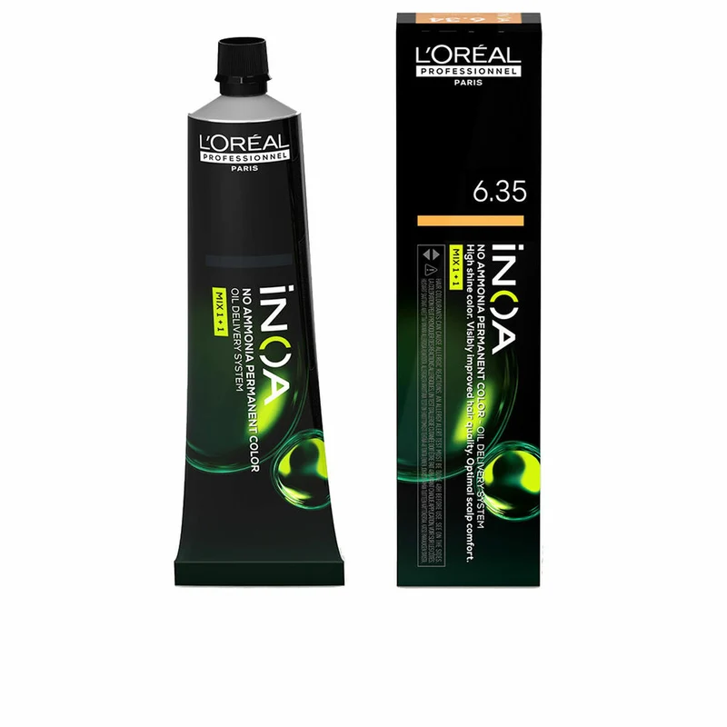 Pysyvä väriaine L'Oreal Professionnel Paris Inoa Nº 6.35 60 g