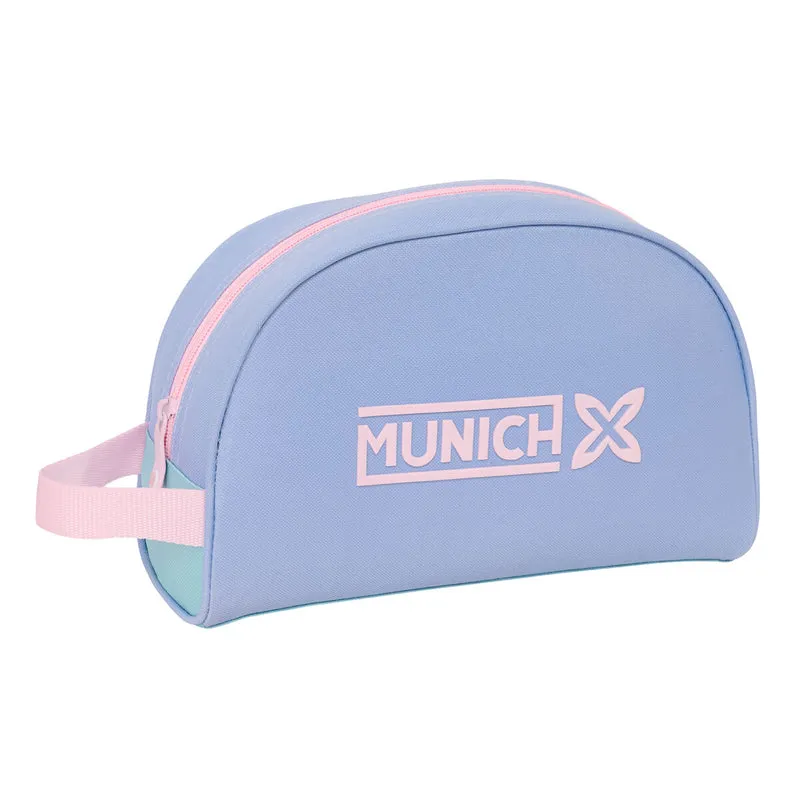 Matkapakkaus Munich Mellow Sininen Pinkki Taivaansininen 28 x 18 x 10 cm