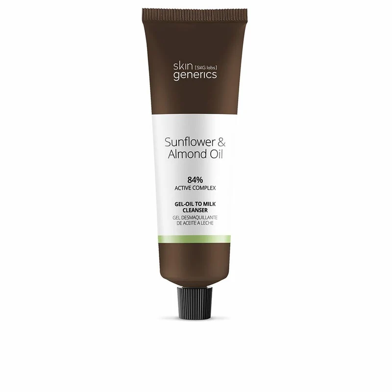 Kasvomeikinpoistogeeli Skin Generics Sunflower Almond Oil 100 ml