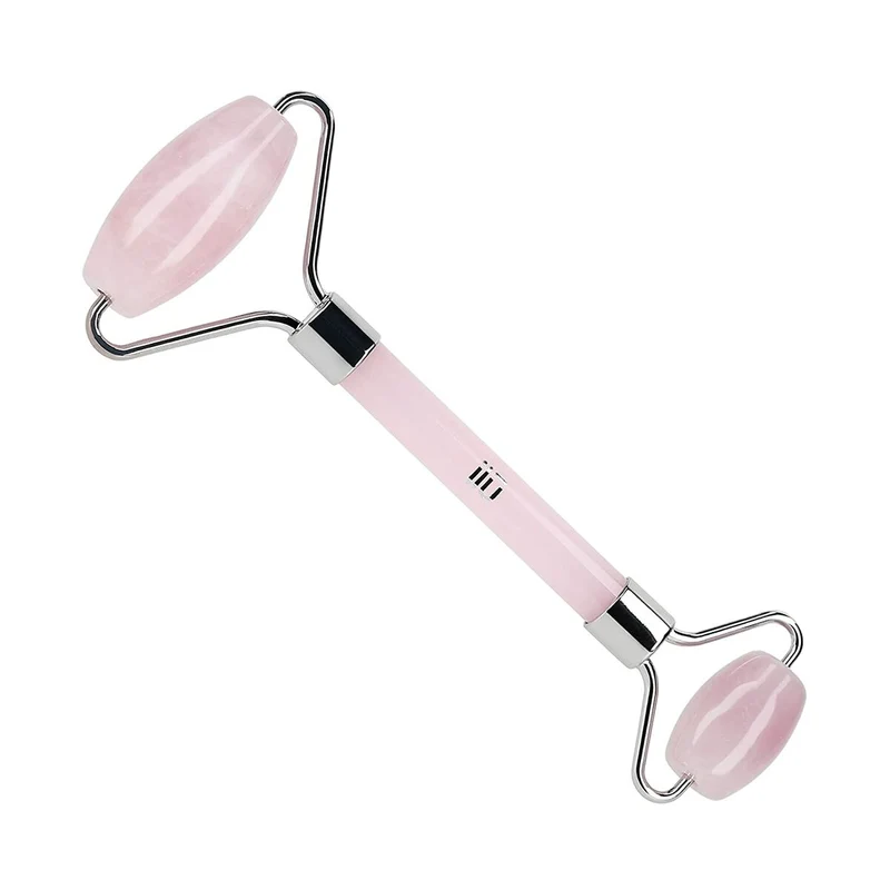 Kasvorolleri Ilū Facial Roller Ruusukvartsi (1 osaa)