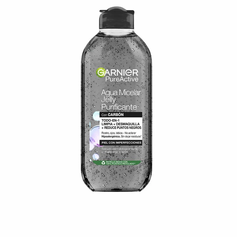 Misellivesi Garnier Pure Active 400 ml Puhdistava Hiilenharmaa